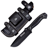 Ottoza Handmade 1095 Carbon Steel Hunting Knife & Micarta Handle No:312