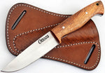 Ottoza 1095 High Carbon Steel Bushcraft Knife & Musket Wood Handle No:402