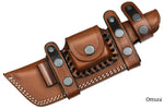 Ottoza Handmade Leather Knife Sheath RIGHT Hand Knife Sheath No:103
