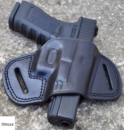 Ottoza Leather Gun Holster for GLOCK (17/19/19X/23) RIGHT Hand Holster No:238