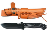 Ottoza Handmade 1095 Carbon Steel Hunting Knife & Micarta Handle No:322