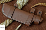 Ottoza Handmade Leather Knife Sheath LEFT Hand Knife Sheath No:9
