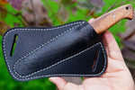 Ottoza 1095 High Carbon Steel Bushcraft Knife & Musket Wood Handle No:393