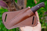 Ottoza 1095 High Carbon Steel Bushcraft Knife & Wenge Wood Handle 428