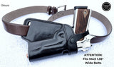 Ottoza Handmade Leather Gun Holster for 1911 RIGHT Hand Holster 422