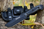 Ottoza Handmade 1095 Carbon Steel Hunting Knife & Micarta Handle No:312