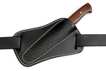Ottoza 1095 High Carbon Steel Bushcraft Knife & Walnut Wood Handle No:397