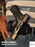 Ottoza Leather Gun Holster for GLOCK (17/19/19X/23) RIGHT Hand Holster No:238