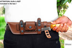 Ottoza Handmade Leather Knife Sheath RIGHT Hand Knife Sheath No:103