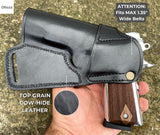 Ottoza Handmade Leather Gun Holster for 1911 RIGHT Hand Holster 422