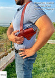 Ottoza Handmade Leather Gun Holster for 1911 RIGHT Hand Holster No:344