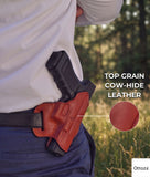 Ottoza Leather Gun Holster for GLOCK (17/19/19X/23) RIGHT Hand Holster No:243