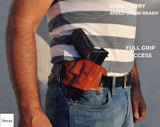 Ottoza Leather Gun Holster for GLOCK (17/19/19X/23) RIGHT Hand Holster No:306