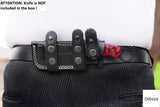 Ottoza Handmade SMALL Leather Knife Sheath RIGHT Hand Knife Sheath No:171