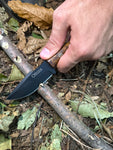 Ottoza Handmade Small Bushcraft / Hunting Knife & Gum Wood Handle No:362