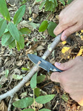 Ottoza Handmade Small Bushcraft / Hunting Knife & Black Werzalit Handle No:369