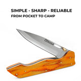 Ottoza Folding Pocket Knife for Men - 4" Blade No.434