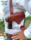Ottoza Handmade Leather Gun Holster for 1911 RIGHT Hand Holster No:344