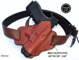 Ottoza Leather Gun Holster for GLOCK (17/19/19X/23) RIGHT Hand Holster No:243