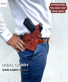 Ottoza Leather Gun Holster for GLOCK (17/19/19X/23) RIGHT Hand Holster 301