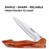 Ottoza Folding Pocket Knife for Men - 4" Blade No.436
