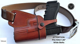 Ottoza Leather Gun Holster for GLOCK (17/19/19X/23) RIGHT Hand Holster No:351