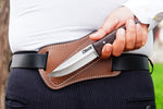 Ottoza 1095 High Carbon Steel Bushcraft Knife & Wenge Wood Handle 428