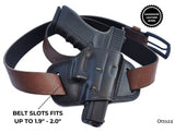 Ottoza Leather Gun Holster for GLOCK (17/19/19X/23) RIGHT Hand Holster No:238