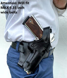 Ottoza Handmade Leather Gun Holster for 1911 RIGHT Hand Holster No:419