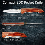 Ottoza Folding Pocket Knife for Men - 4" Blade No.436