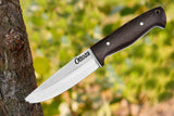 Ottoza 1095 High Carbon Steel Bushcraft Knife & Wenge Wood Handle 429