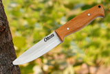Ottoza 1095 High Carbon Steel Bushcraft Knife & Olive Wood Handle No:396