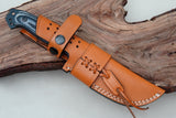 Ottoza Handmade 1095 Carbon Steel Hunting Knife & Micarta Handle No:322