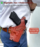 Ottoza Leather Gun Holster for GLOCK (17/19/19X/23) RIGHT Hand Holster 301