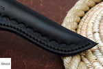 Ottoza Handmade Leather Knife Sheath SIDE DRAW Knife Sheath No:221