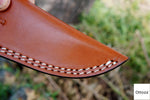 Ottoza Handmade Leather Knife Sheath SIDE DRAW Knife Sheath No:46