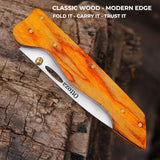 Ottoza Folding Pocket Knife for Men - 4" Blade No.434