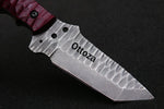 Ottoza Handmade 1095 Carbon Steel Hunting Knife & Micarta Handle No:415