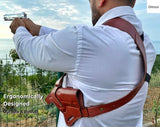 Ottoza Handmade Leather Gun Holster for 1911 RIGHT Hand Holster No:344