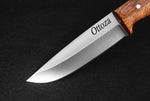 Ottoza 1095 High Carbon Steel Bushcraft Knife & Musket Wood Handle No:393