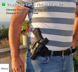 Ottoza Leather Gun Holster for GLOCK (17/19/19X/23) RIGHT Hand Holster No:238