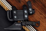 Ottoza Handmade 1095 Carbon Steel Hunting Knife & Micarta Handle No:383