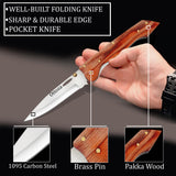 Ottoza Folding Pocket Knife for Men - 4" Blade No.436