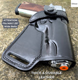 Ottoza Handmade Leather Gun Holster for 1911 RIGHT Hand Holster 422