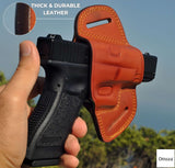 Ottoza Leather Gun Holster for GLOCK (17/19/19X/23) RIGHT Hand Holster No:306