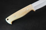 Ottoza 1095 High Carbon Steel Bushcraft Knife & Bone Handle No:391