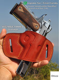 Ottoza Handmade Leather Gun Holster for 1911 RIGHT Hand Holster No:237