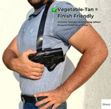 Ottoza Leather Gun Holster for GLOCK (17/19/19X/23) RIGHT Hand Holster No:343