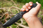 Ottoza Handmade 1095 Carbon Steel Hunting Knife & Micarta Handle No:322