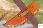 Ottoza Handmade Leather Knife Sheath SIDE DRAW Knife Sheath No:46